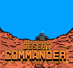 Desert Commander screenshot 3 for NES